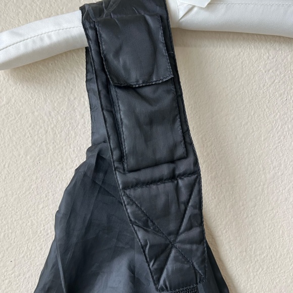 Crossbody Bag Backpack Over The Shoulder Sack Mazda Logo Black White Zipper - Picture 5 of 9